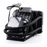 NerdQAxe++ Hydro Bitcoin miner with water cooling loop and radiator