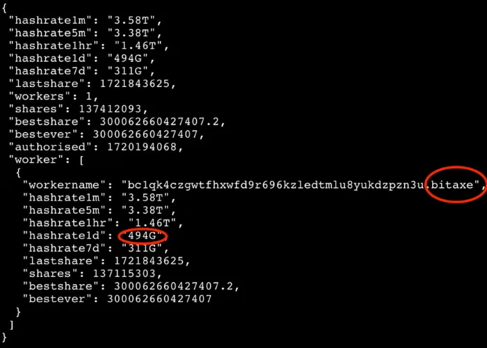 Bitaxe Finds Bitcoin Block