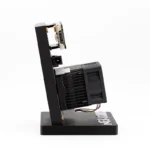 NerdAxe Gamma open-source Bitcoin miner black heatsink