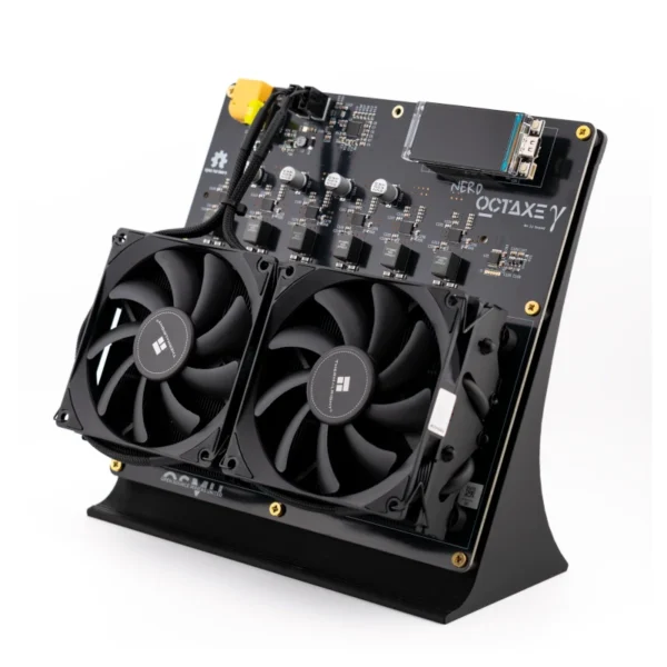 NerdOctAxe open-source Bitcoin rechte Frontansicht 800x800